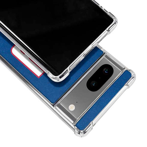 NFL New York Giants Distressed Google Pixel 7a Clear Case